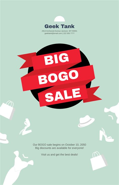online bogo poster maker